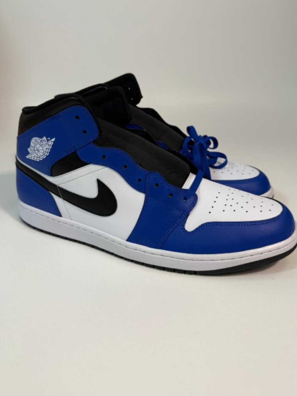 Air Jordan 1 Mid Herenschoenen - Blauw Size 18 - Picture 5 of 5